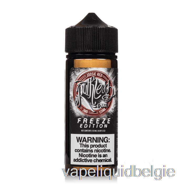 Vape-vloeistof Joosie Rood - Vrieseditie - Meedogenloze Damp - 120 Ml 3 Mg